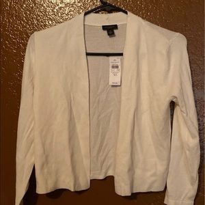 Cream ann taylor Cardigan